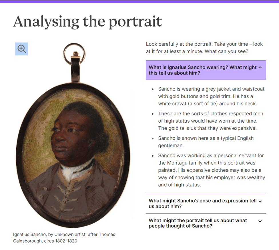 Analysing the Portrait