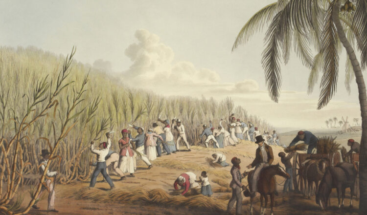 Colonial scene